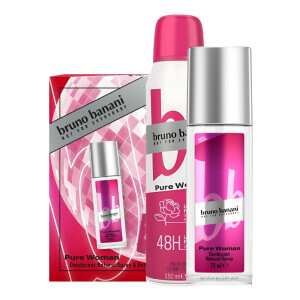 Bruno Banani Dár.sada F 75ml DNS+150ml Spray Pure Woman (6/krt)