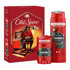 Old Spice Dár.sada M 250ml SG+50ml Stick Wolfhorn (6/krt)