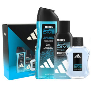 Adidas Dár.sada M 50ml EDT+250ml SG+150ml Spray Ice Dive (6/krt)