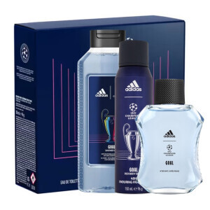 Adidas Dár.sada M 100ml EDT+250ml SG+150ml Spray UEFA (6/krt)