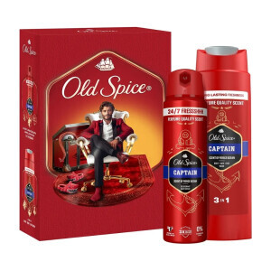 Old Spice Dár.sada M 250ml SG+150ml Spray Captain (6/krt)