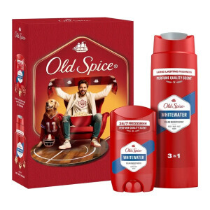 Old Spice Dár.sada M 250ml SG+50ml Stick Whitewater (6/krt)