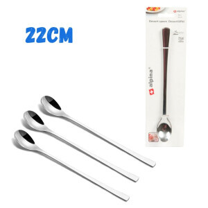 Alpina Lžička Dezertní 3ks 22cm 2,0mm (24/krt)