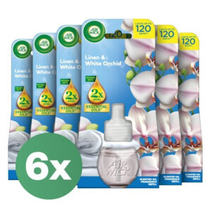 Airwick 19ml Electric náplň Prádlo a bílá orchidej(6/krt)