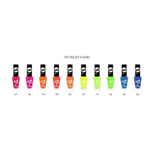 Revers Nail polish Top Pastel set IV (20/bal 360/krt)