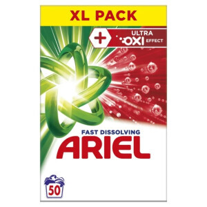 Ariel 2,75kg Prací prášek box Ultra Oxi Effect CZ
