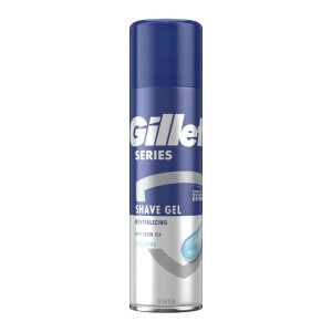 Gillette 200ml Gel na holení Series Sensitive Revitalizing gel (6/bal)