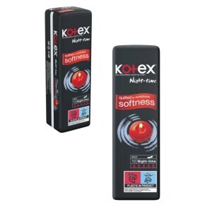 Kotex Vložky na noc 10ks (8/krt)