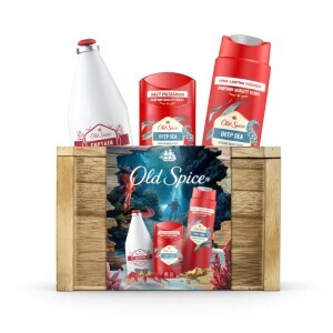 Old Spice Dár.sada M 250ml SG+50ml Stick+100ml AS truhla Deep Sea (6/krt)