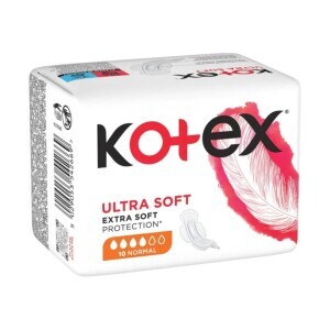 Kotex Vložky Ultra Soft Normal 10ks (16/krt)