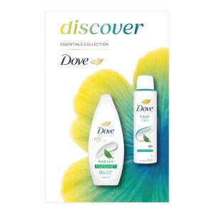 Dove Dár.sada F 250ml SG+150ml Spray Discover (6/krt)
