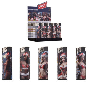 Prof Zapalovač Elec Xmas Sexy (50/bal 1000/krt)