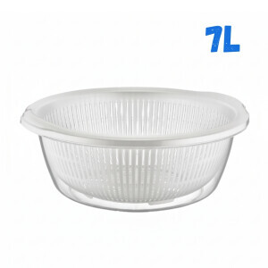 Dunya Cedník+miska plast 7l (20/krt)