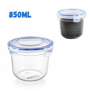 Dunya Dóza plast L&F kulatá Long 850ml (36/krt)