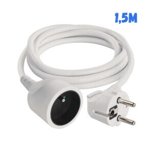 Emos Prodlužovací kabel 1,5m (5/bal 20/krt)