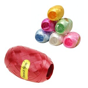Dárková stuha klubíčko 3ks/0.5cm*10m Color (30/bal 600/krt)