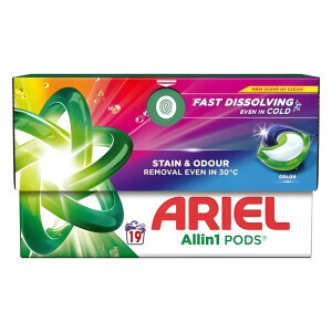 Ariel Gelové kapsle 19ks Color (4/krt)