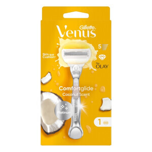 Gillette Venus Holítka Platinum Comfortglide Coconut strojek+1 hlavice(6/krt)