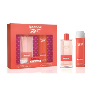 Reebok Dár.sada N F 150ml Deospray +100ml EDT Move your spirit(4/krt)