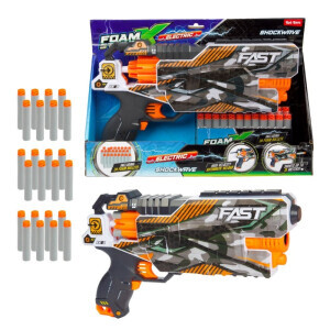 FOAM STRIKEX Pistole elektrické s 24 šípy (6/krt)