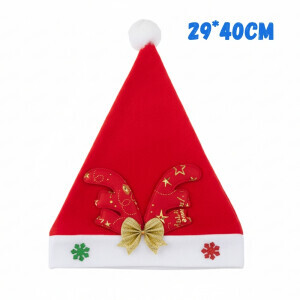 Vánoční čepice 29*40cm (12/bal 480/krt)