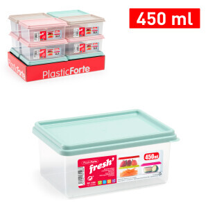 P.Forte Dóza plast Fresh 450ml SURT(12/bal)