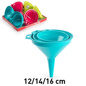 P.Forte Trychtýř set 3ks-12/14/16cm Color (8/bal)