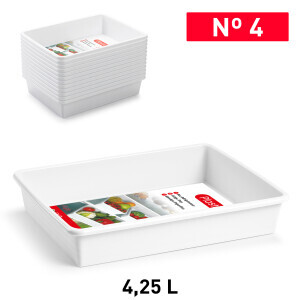 P.Forte Organizér do lednice 6,25l White (12/bal)