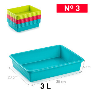 P.Forte Organizér do lednice 3l Color (12/bal 168/krt)