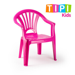 P.Forte Židle dětská plast Pink (1/bal)