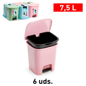 P.Forte Odpadkový koš Pedal Bin Smart 7,5l VRM (6/bal 18/krt)