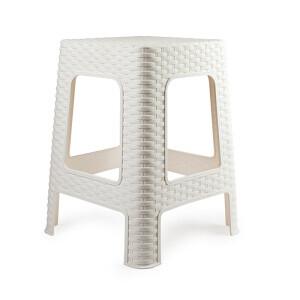 P.Forte Stolička plast White (6/krt)