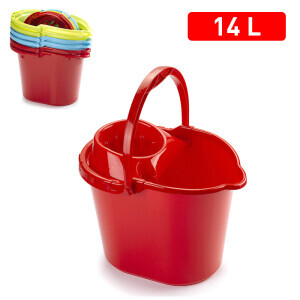 P.Forte Kbelík +ždímač 14l oválný Color (6/bal)