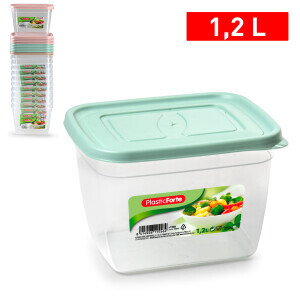 P.Forte Dóza plast Modern obdél.1,2l SURT (12/bal)