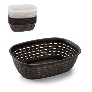 P.Forte Košík plast Black&White (12/bal)
