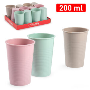 P.Forte Kelímek plast 200ml VRM (12/bal)