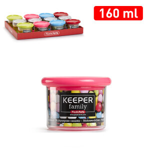 P.Forte Dóza plast Canister 160ml Color (12/bal)