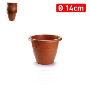 P.Forte Květináč plast kul. 14cm (12/bal)