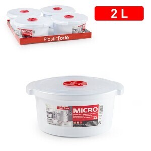 P.Forte Dóza plast do mikro. 2l (4/bal)