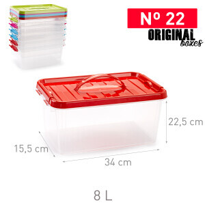 P.Forte Box plast s uchem 8l Color (6/bal)