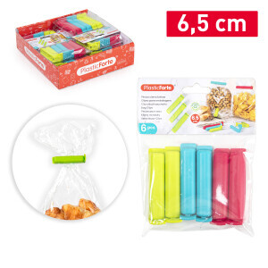 P.Forte spony na sáčky 6ks 6,5cm (12/krt)