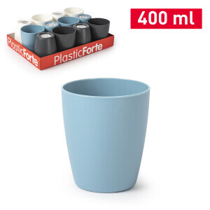 P.Forte Kelímek plast 400ml Surtido Bag (12/bal)