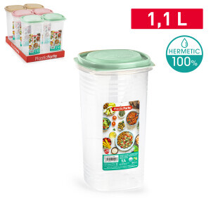 P.Forte Dóza plast Canister Forte Classic 1,1l VRM (6/bal)