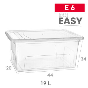 P.Forte Dóza plast Easy box 19l (5/krt)