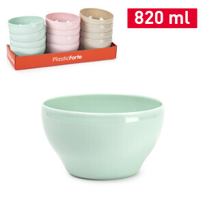 P.Forte Miska plast Stilo 14cm/820ml VRM (12/bal)