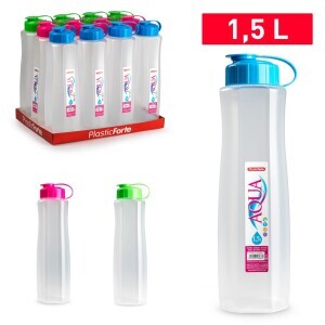 P.Forte Láhev plast Aqua 1,5l (12/bal 108/krt)