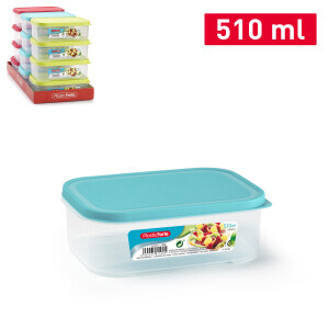 P.Forte Dóza plast Flex obdél.510ml Color (12/bal)