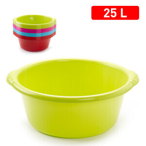 P.Forte Lavor plast kul. N 25l Color (12/bal)
