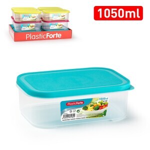 P.Forte Dóza plast Flex obdél.1,05l Color (12/bal)