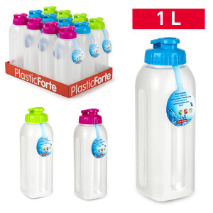 P.Forte Láhev plast Tank 1l (12/bal)